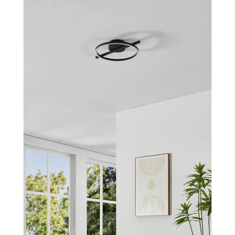 Loftslampe Amandolo - Sort - Belysning - Lamper & indendørsbelysning - Soveværelse lampe - Taklampa sovrum