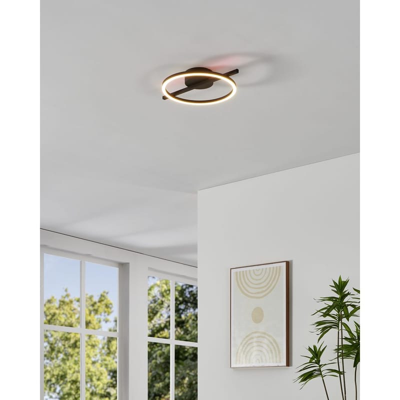 Loftslampe Amandolo - Sort - Belysning - Lamper & indendørsbelysning - Soveværelse lampe - Taklampa sovrum
