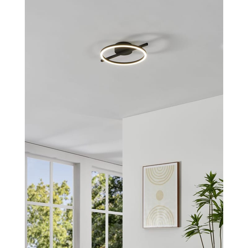 Loftslampe Amandolo - Sort - Belysning - Lamper & indendørsbelysning - Soveværelse lampe - Taklampa sovrum