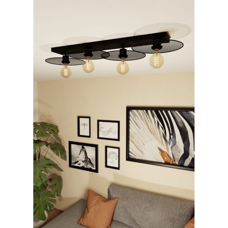 Loftslampe Ikeston - 33 cm - Belysning - Lamper & indendørsbelysning - Soveværelse lampe - Taklampa sovrum