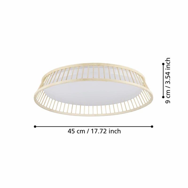 Loftslampe Luppineria - 45 cm - Belysning - Lamper & indendørsbelysning - Soveværelse lampe - Taklampa sovrum