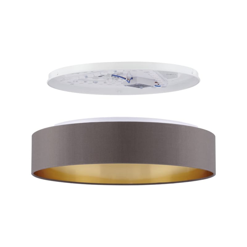 Loftslampe Maserlo - Cappuccino/Guld - Belysning - Lamper & indendørsbelysning - Soveværelse lampe - Taklampa sovrum