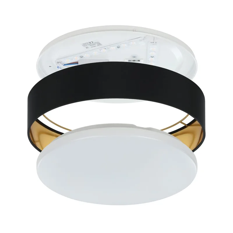 Loftslampe Maserlo - Sort/Guld - Belysning - Lamper & indendørsbelysning - Soveværelse lampe - Taklampa sovrum