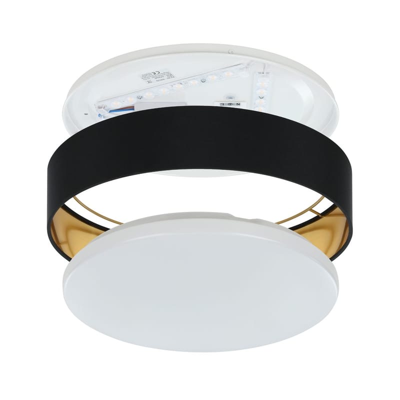 Loftslampe Maserlo - Sort/Guld - Belysning - Lamper & indendørsbelysning - Soveværelse lampe - Taklampa sovrum