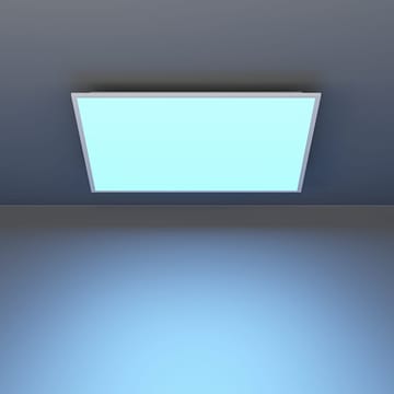 Loftslampe Moradillo - Hvid, 595x595 mm - Belysning - Lamper & indendørsbelysning - Soveværelse lampe - Taklampa sovrum