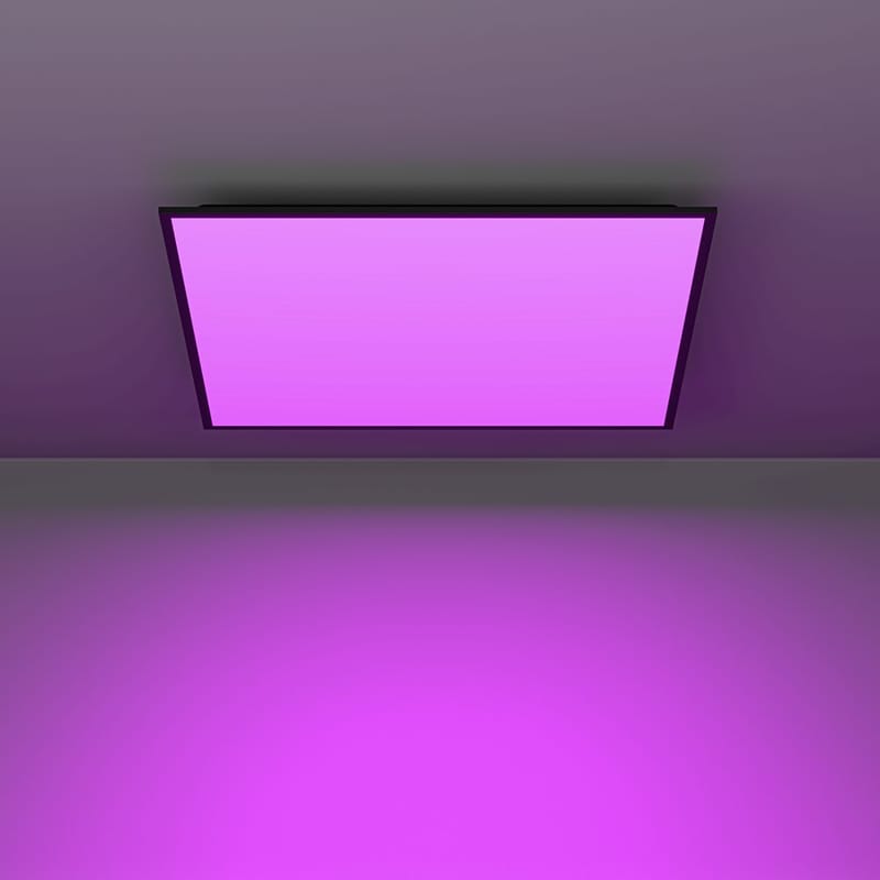 Loftslampe Moradillo - Sort, 595x595 mm - Belysning - Lamper & indendørsbelysning - Soveværelse lampe - Taklampa sovrum