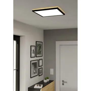 Loftslampe Rovito - Sort, 390x390 mm - Belysning - Lamper & indendørsbelysning - Soveværelse lampe - Taklampa sovrum