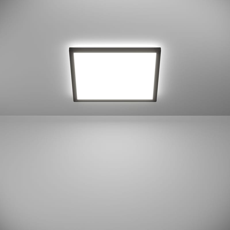 Loftslampe Rovito - Sort, 390x390 mm - Belysning - Lamper & indendørsbelysning - Soveværelse lampe - Taklampa sovrum