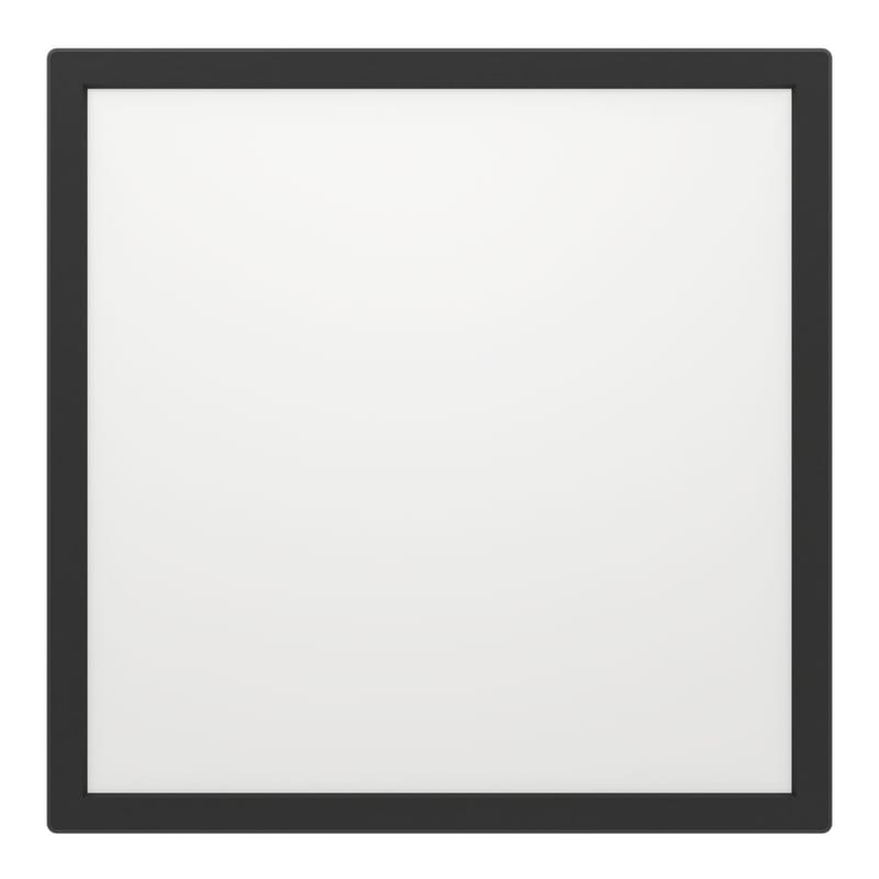 Loftslampe Rovito - Sort, 390x390 mm - Belysning - Lamper & indendørsbelysning - Soveværelse lampe - Taklampa sovrum