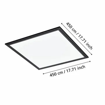 Loftslampe Salobrena - 450x450 mm - Belysning - Lamper & indendørsbelysning - Soveværelse lampe - Taklampa sovrum