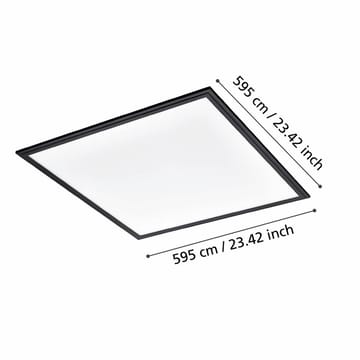 Loftslampe Salobrena - 595x595 mm - Belysning - Lamper & indendørsbelysning - Soveværelse lampe - Taklampa sovrum