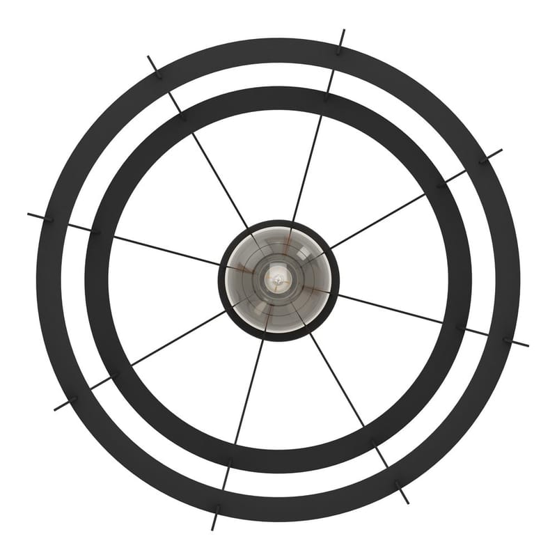 Loftslampe Stillington - Sort/Finér - Belysning - Lamper & indendørsbelysning - Soveværelse lampe - Taklampa sovrum