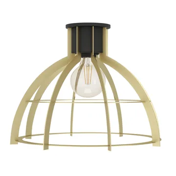 Loftslampe Stillington - Sort/Guld - Belysning - Lamper & indendørsbelysning - Soveværelse lampe - Taklampa sovrum