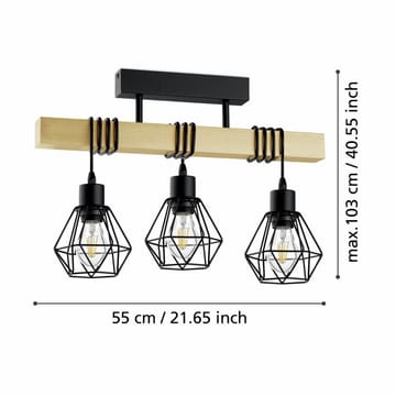 Loftslampe Townshend - 20 cm - Belysning - Lamper & indendørsbelysning - Soveværelse lampe - Taklampa sovrum