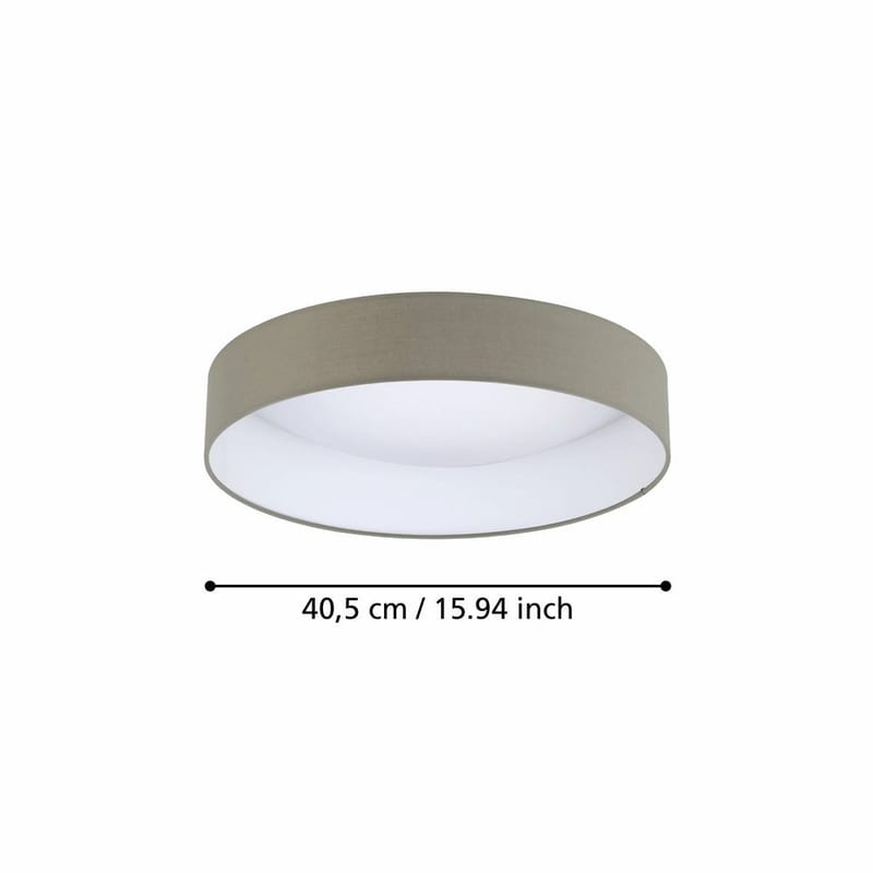 Loftslampe Palomaro - 40,5 cm - Belysning - Lamper & indendørsbelysning - Soveværelse lampe - Taklampa sovrum