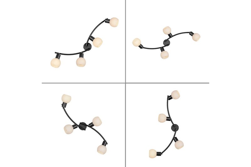 Loki Just Light Loftslampe - Belysning - Lamper & indendørsbelysning - Soveværelse lampe - Taklampa sovrum