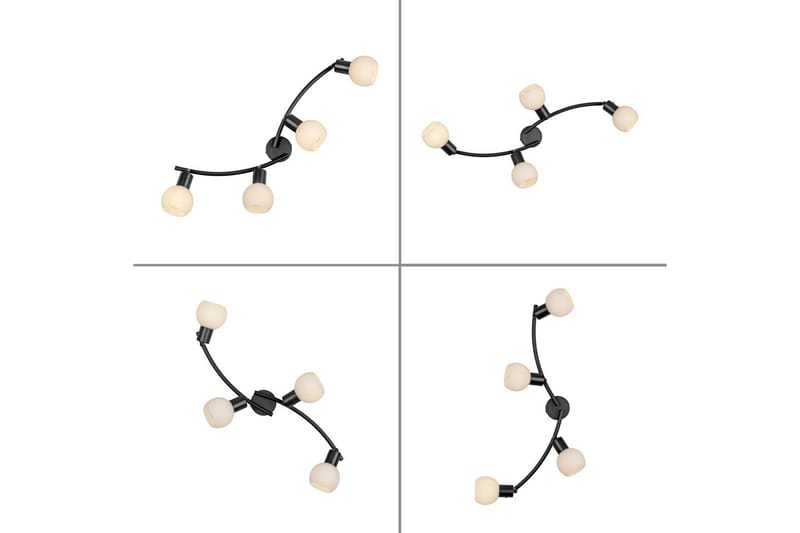 Loki Just Light Loftslampe - Belysning - Lamper & indendørsbelysning - Soveværelse lampe - Taklampa sovrum