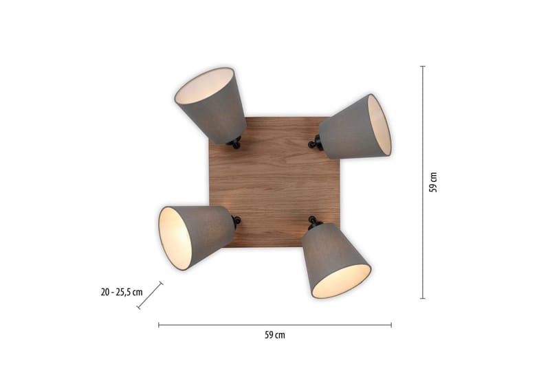 Michel Just Light Loftslampe - Belysning - Lamper & indendørsbelysning - Soveværelse lampe - Taklampa sovrum