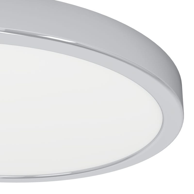 Påbygningslampe Fueva Rund - Krom - Belysning - Lamper & indendørsbelysning - Soveværelse lampe - Taklampa sovrum