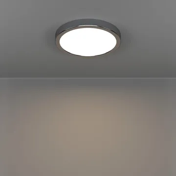 Påbygningslampe Fueva Rund - Krom - Belysning - Lamper & indendørsbelysning - Soveværelse lampe - Taklampa sovrum