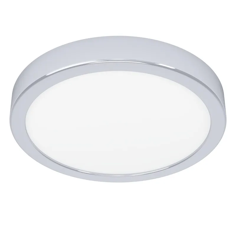 Påbygningslampe Fueva Rund - Krom - Belysning - Lamper & indendørsbelysning - Soveværelse lampe - Taklampa sovrum