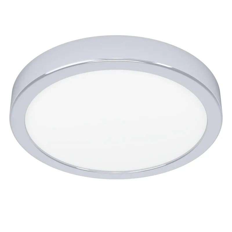 Påbygningslampe Fueva Rund - Krom - Belysning - Lamper & indendørsbelysning - Soveværelse lampe - Taklampa sovrum