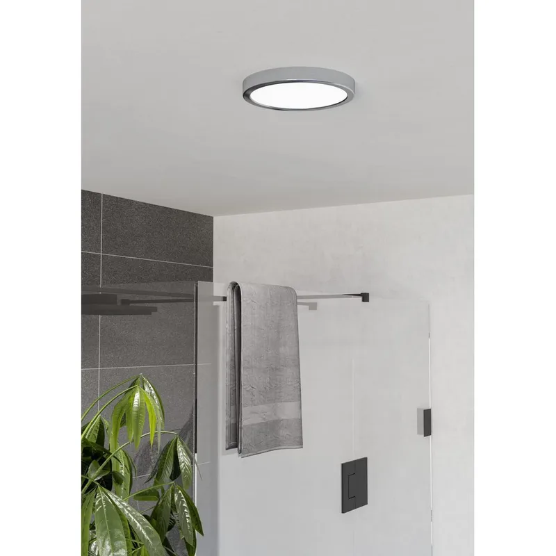 Påbygningslampe Fueva Rund - Krom - Belysning - Lamper & indendørsbelysning - Soveværelse lampe - Taklampa sovrum