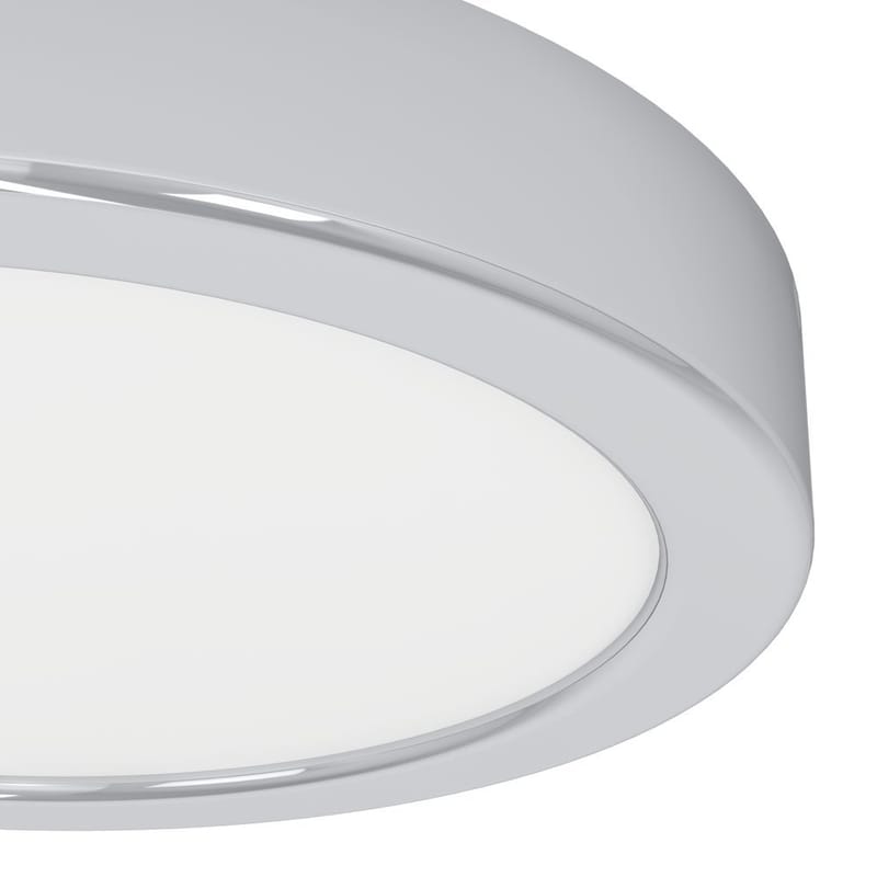 Påbygningslampe Fueva Rund - Krom - Belysning - Lamper & indendørsbelysning - Soveværelse lampe - Taklampa sovrum