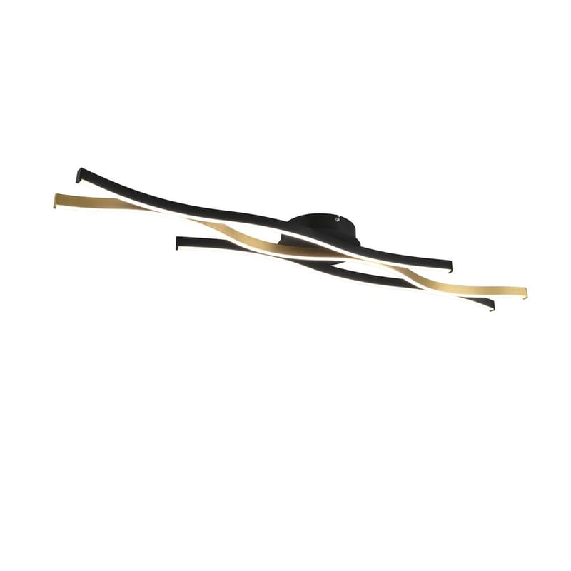 Plafond Blaze - Mat messing - Belysning - Lamper & indendørsbelysning - Soveværelse lampe - Taklampa sovrum