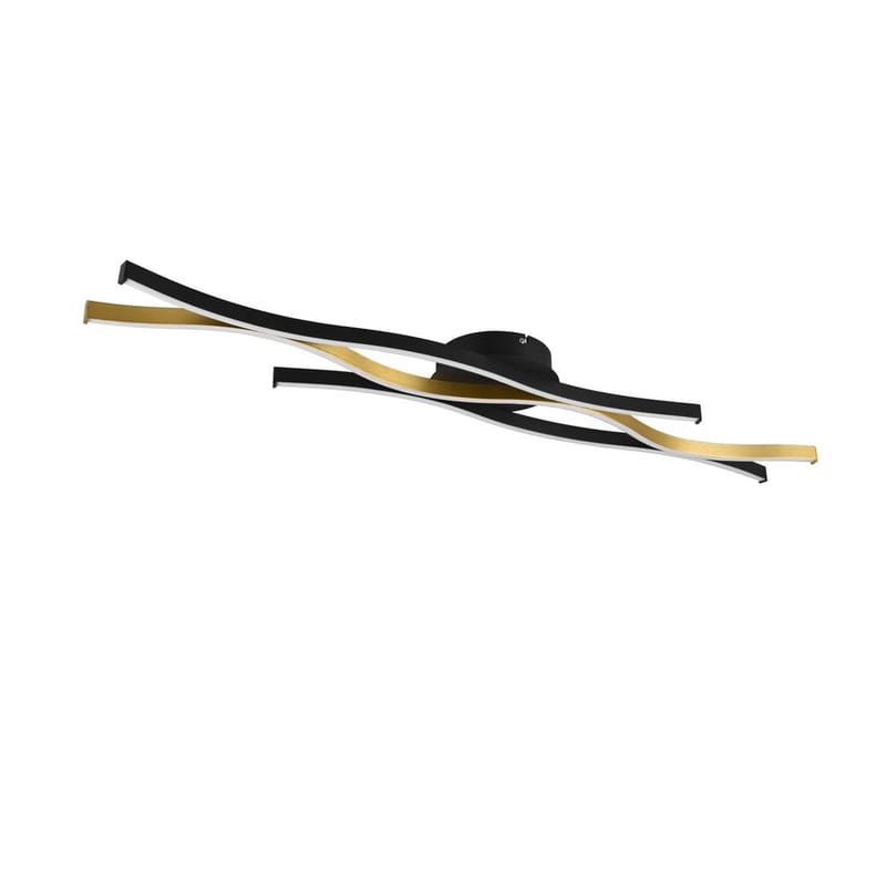 Plafond Blaze - Mat messing - Belysning - Lamper & indendørsbelysning - Soveværelse lampe - Taklampa sovrum