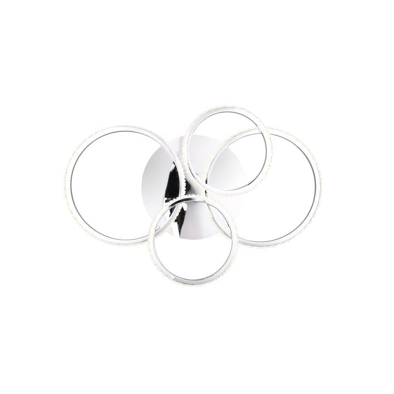 Plafond Cires - Krom - Belysning - Lamper & indendørsbelysning - Soveværelse lampe - Taklampa sovrum