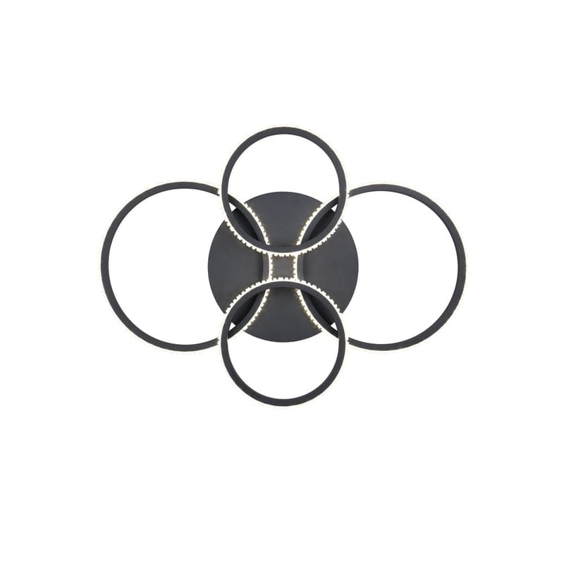 Plafond Cires - Mat sort - Belysning - Lamper & indendørsbelysning - Soveværelse lampe - Taklampa sovrum