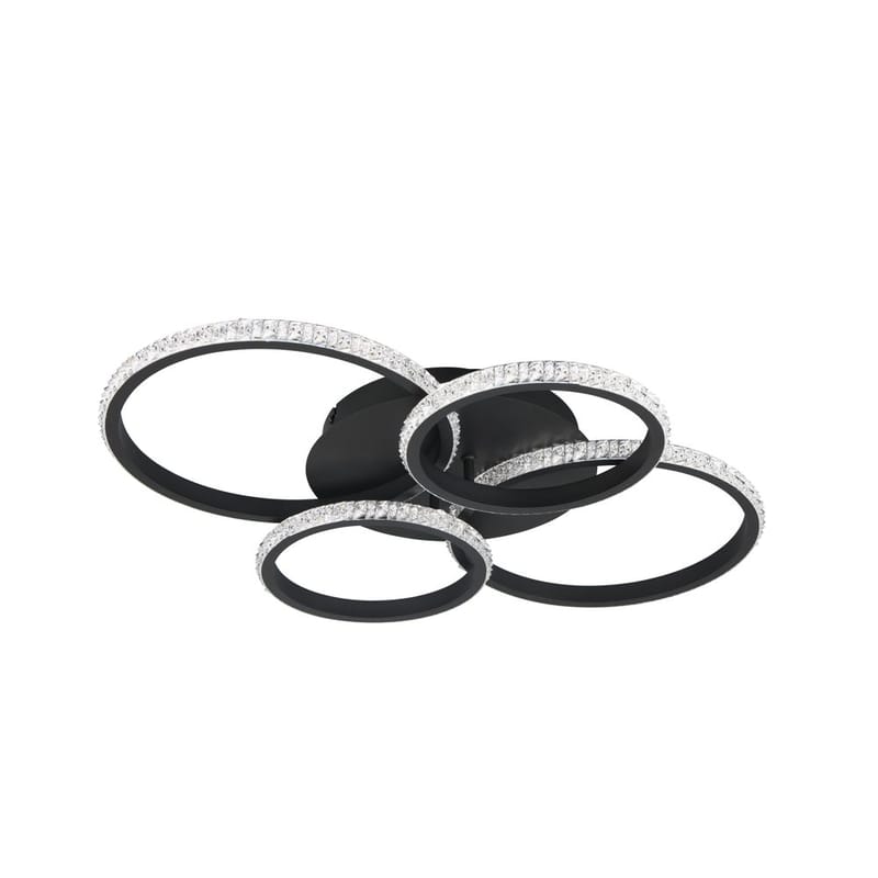 Plafond Cires - Mat sort - Belysning - Lamper & indendørsbelysning - Soveværelse lampe - Taklampa sovrum