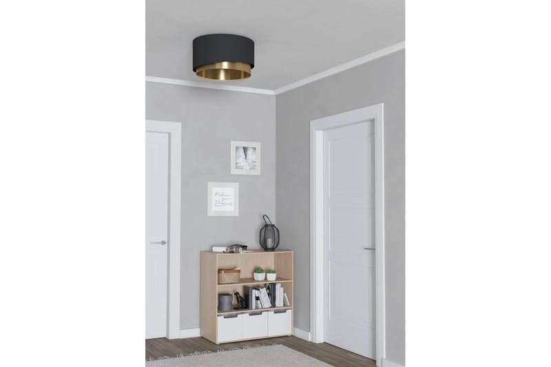 Plafond Eglo Manderline Sort/Messing - Belysning - Lamper & indendørsbelysning - Soveværelse lampe - Taklampa sovrum