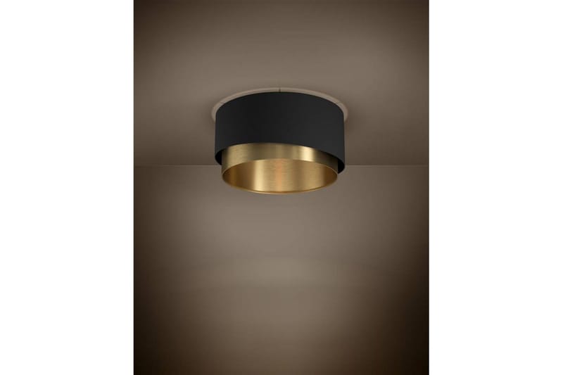 Plafond Eglo Manderline Sort/Messing - Belysning - Lamper & indendørsbelysning - Soveværelse lampe - Taklampa sovrum