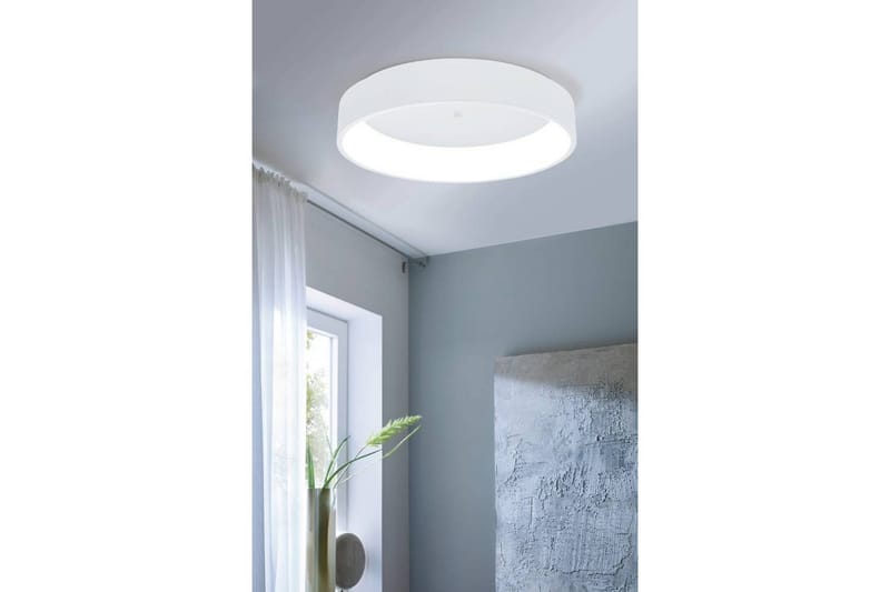 Plafond Eglo Marghera 59,5 cm, Hvid - 59,5 cm, Hvid - Belysning - Lamper & indendørsbelysning - Soveværelse lampe - Taklampa sovrum