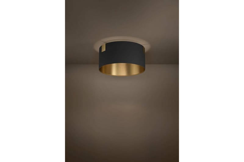 Plafond Eglo Tortola 1 Sort/Messing - Belysning - Lamper & indendørsbelysning - Soveværelse lampe - Taklampa sovrum