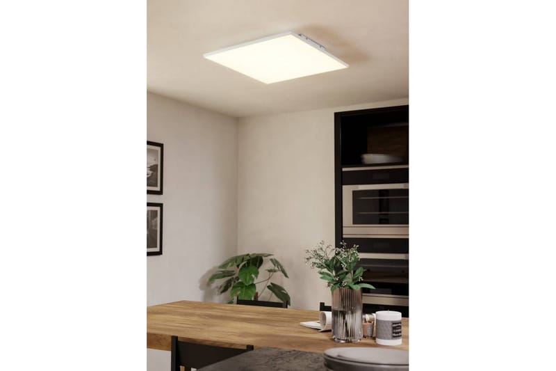 Plafond Eglo Trupiana Hvid 587x587 mm - 587x587 mm - Belysning - Lamper & indendørsbelysning - Soveværelse lampe - Taklampa sovrum