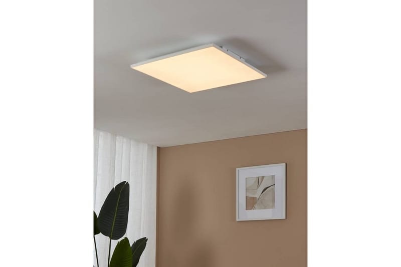 Plafond Eglo Trupiana Hvid 587x587 mm - 587x587 mm - Belysning - Lamper & indendørsbelysning - Soveværelse lampe - Taklampa sovrum
