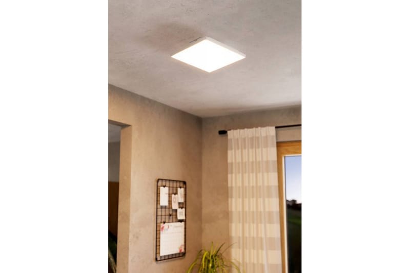 Plafond Eglo Turcona-CCT Hvid 287x287 mm - 287x287 mm - Belysning - Lamper & indendørsbelysning - Soveværelse lampe - Taklampa sovrum
