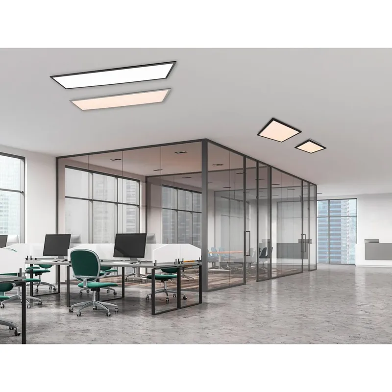 Plafond Gamma - 119x29 cm, Mat sort - Belysning - Lamper & indendørsbelysning - Soveværelse lampe - Taklampa sovrum