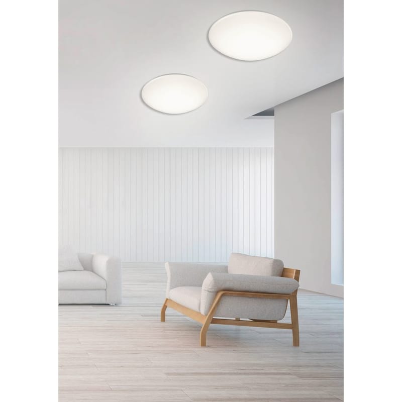 Plafond Pollux - 37 cm, Hvid - Belysning - Lamper & indendørsbelysning - Soveværelse lampe - Taklampa sovrum