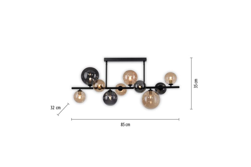 Popsicle Paul Neuhaus Loftslampe - Belysning - Lamper & indendørsbelysning - Soveværelse lampe - Taklampa sovrum