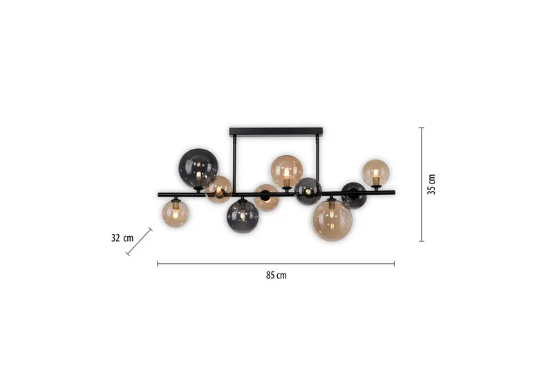 Popsicle Paul Neuhaus Loftslampe - Belysning - Lamper & indendørsbelysning - Soveværelse lampe - Taklampa sovrum