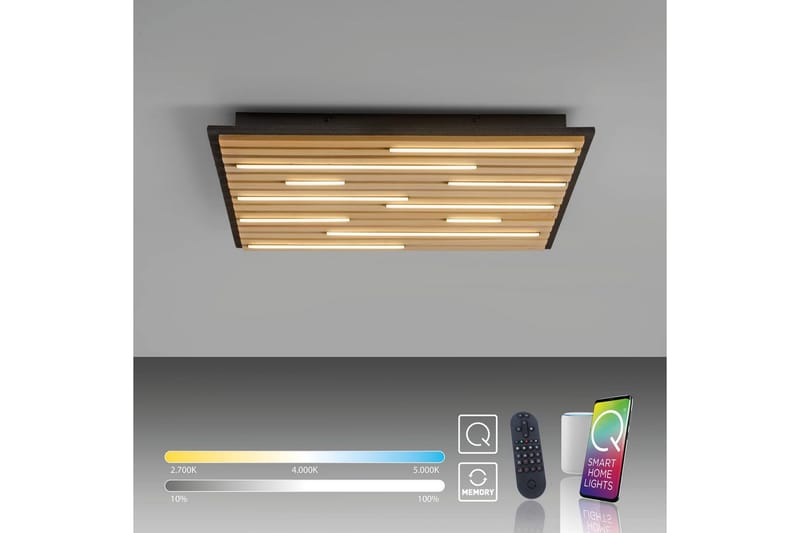 Q-Akustik Paul Neuhaus Væg-/Loftlampe - Belysning - Lamper & indendørsbelysning - Soveværelse lampe - Taklampa sovrum