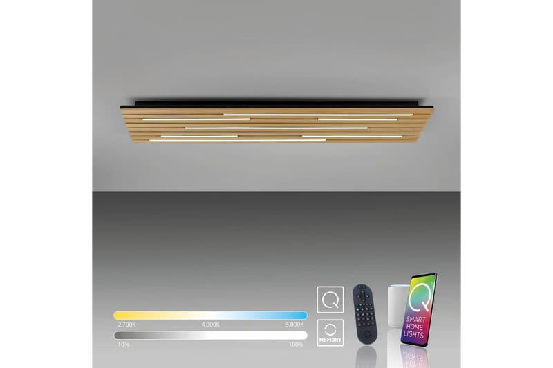 Q-Akustik Paul Neuhaus Væg-/Loftlampe - Belysning - Lamper & indendørsbelysning - Soveværelse lampe - Taklampa sovrum