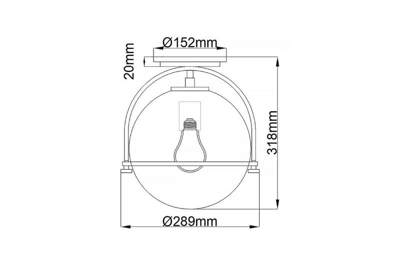 Somerset Hinkley Loftslampe - Belysning - Lamper & indendørsbelysning - Soveværelse lampe - Taklampa sovrum