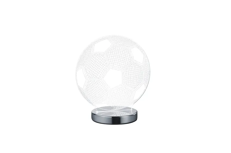 Trio Ball bordlampe LED, Krom