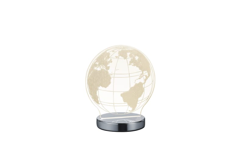 Trio Globe Bordlampe LED - Krom - Belysning - Lamper & indendørsbelysning - Soveværelse lampe