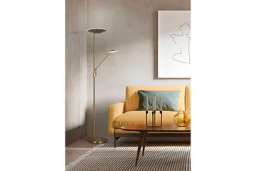 Trio Lighting Brantford LED gulvlampe antik messing - Trio Lighting - Belysning - Lamper & indendørsbelysning - Soveværelse lampe